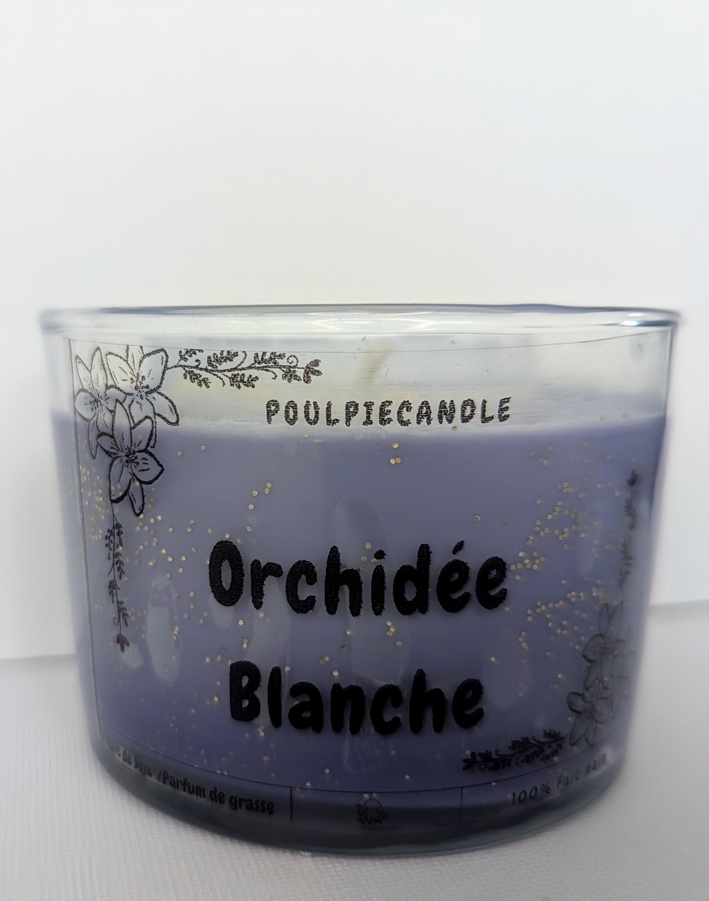 Bougie Orchidée Blanche