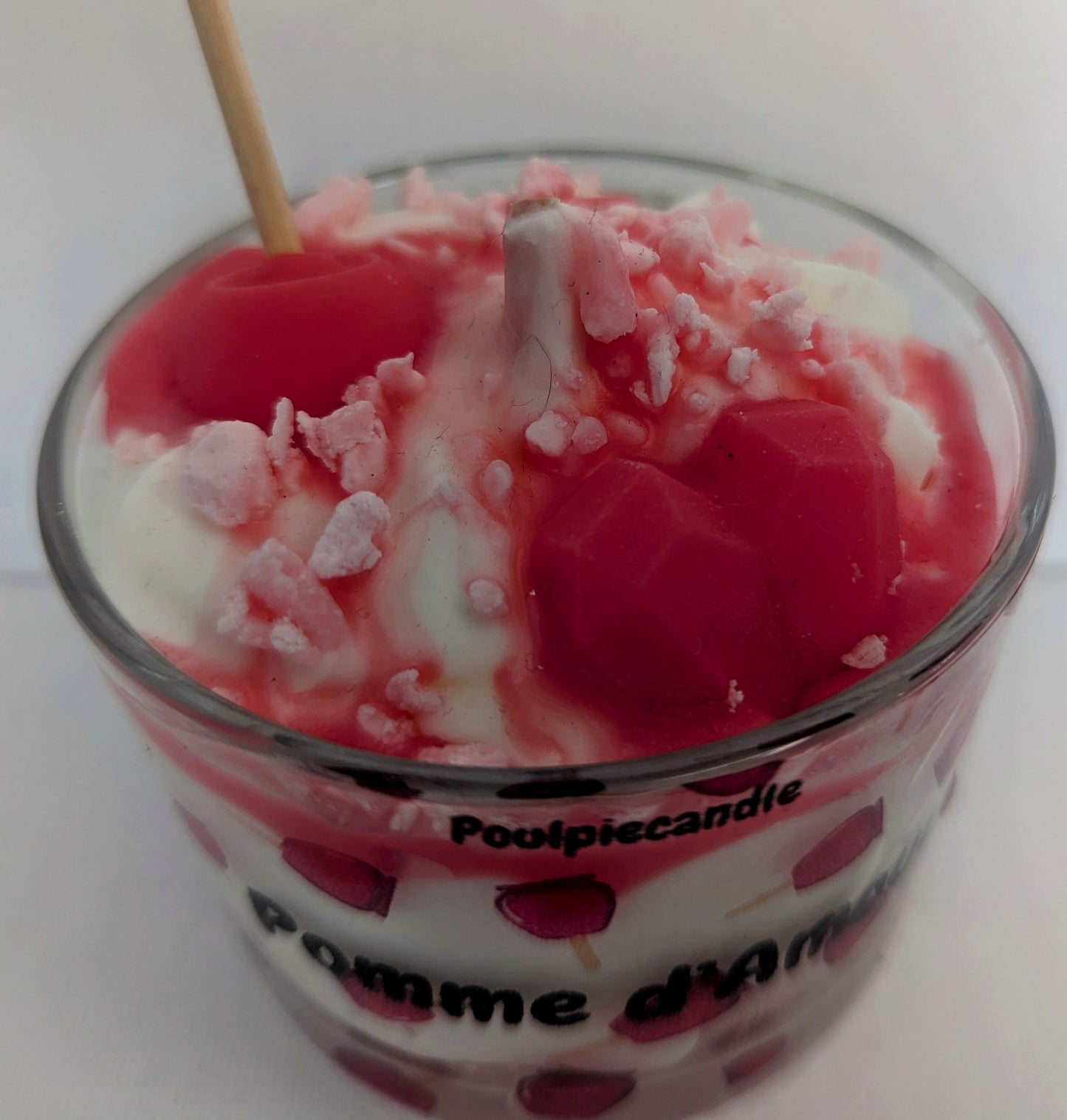 Bougie Gourmande Pomme d'Amour