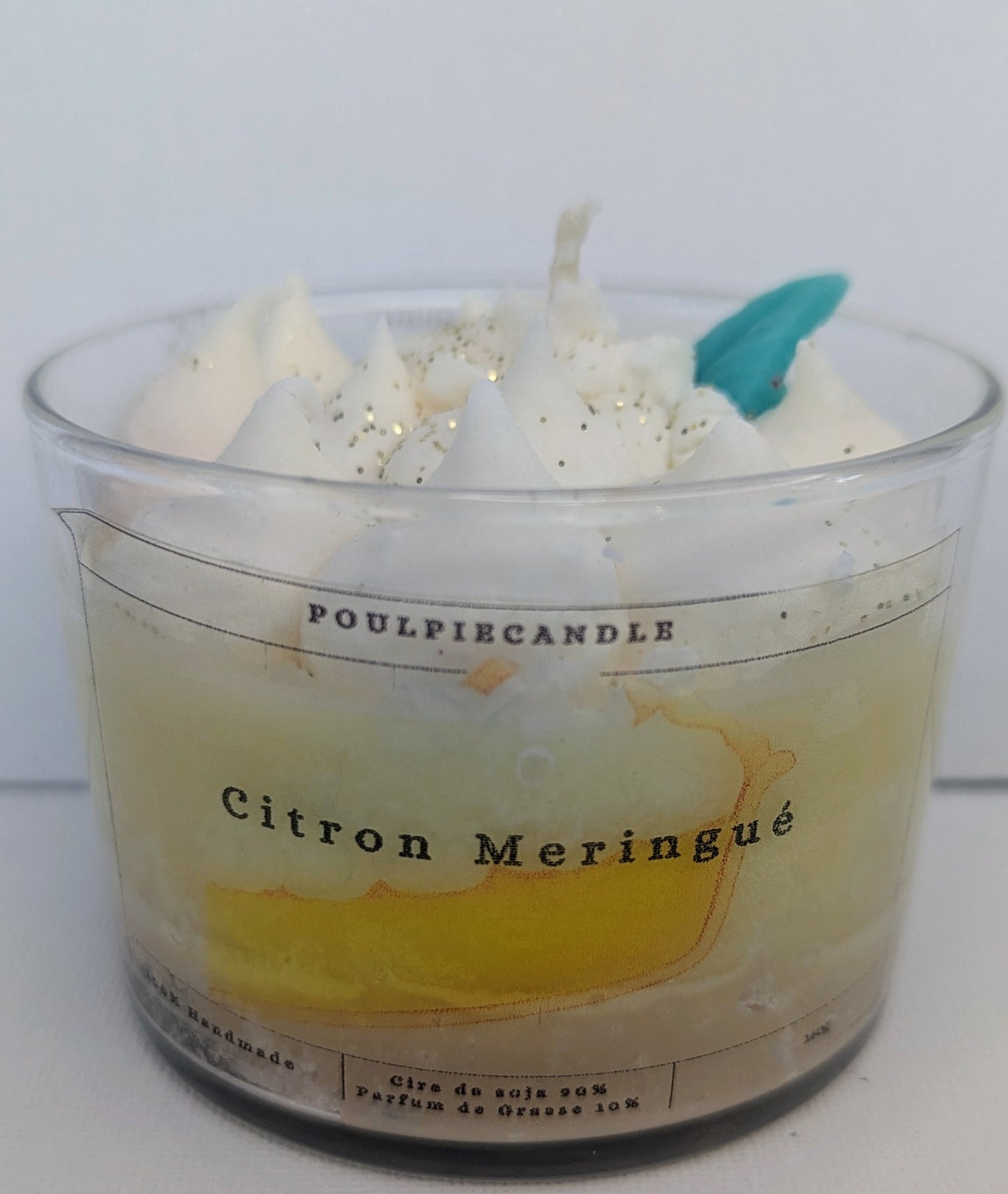 Bougie Gourmande Citron Meringué