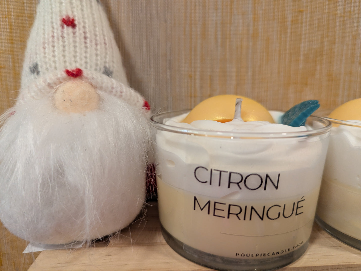 Bougie Gourmande Citron Meringué