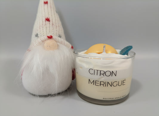 Bougie Gourmande Citron Meringué