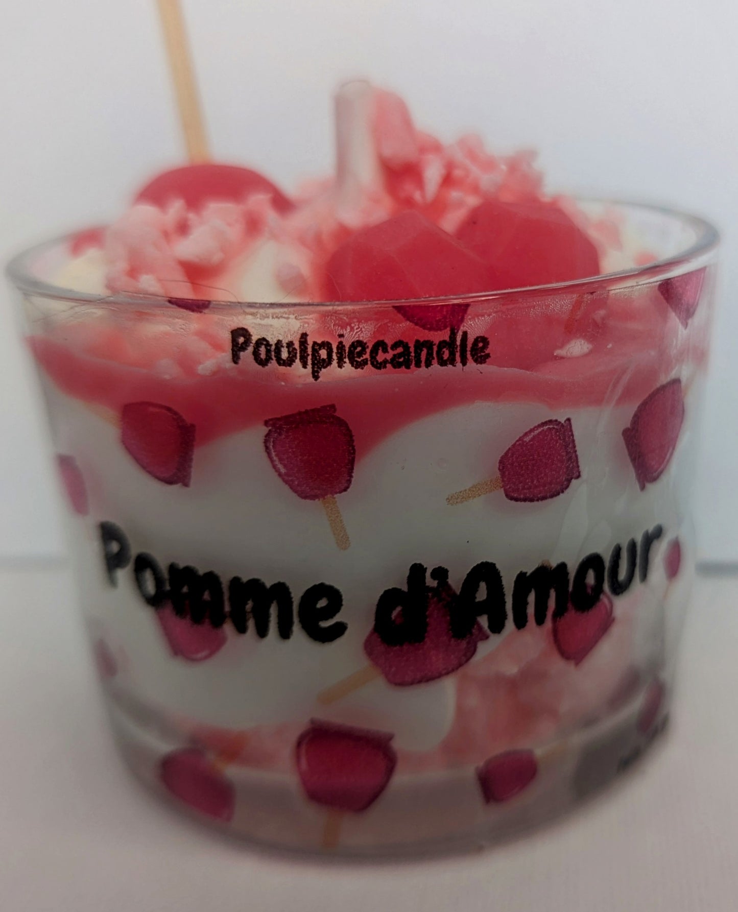 Bougie Gourmande Pomme d'Amour