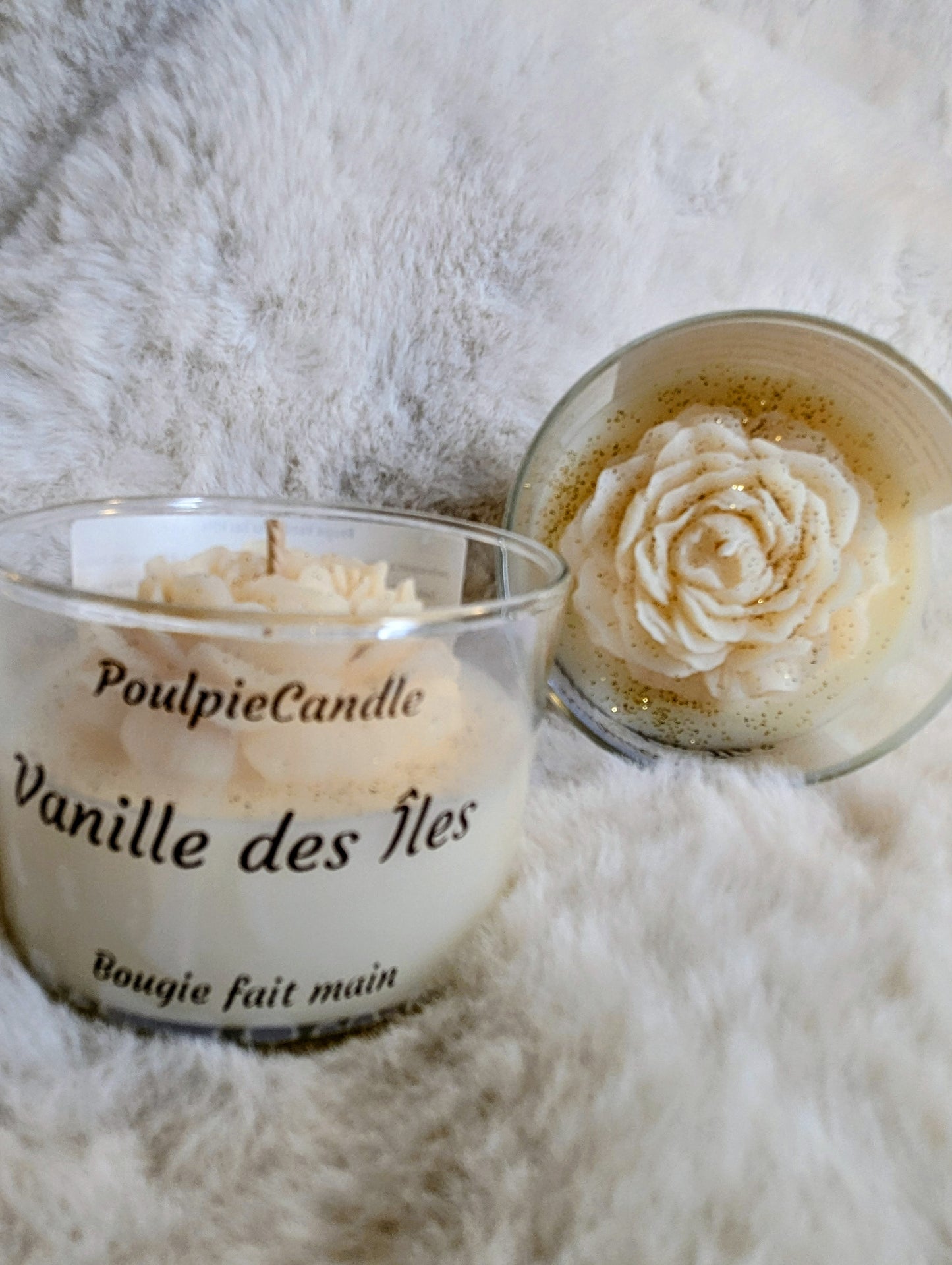 Bougie Vanille des îles